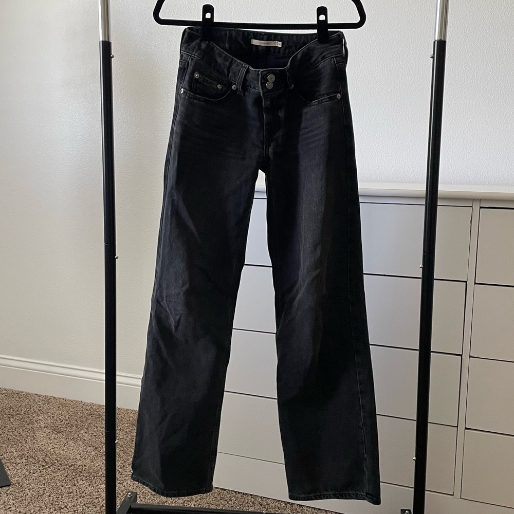 Levi's Charcoal Denim Jeans